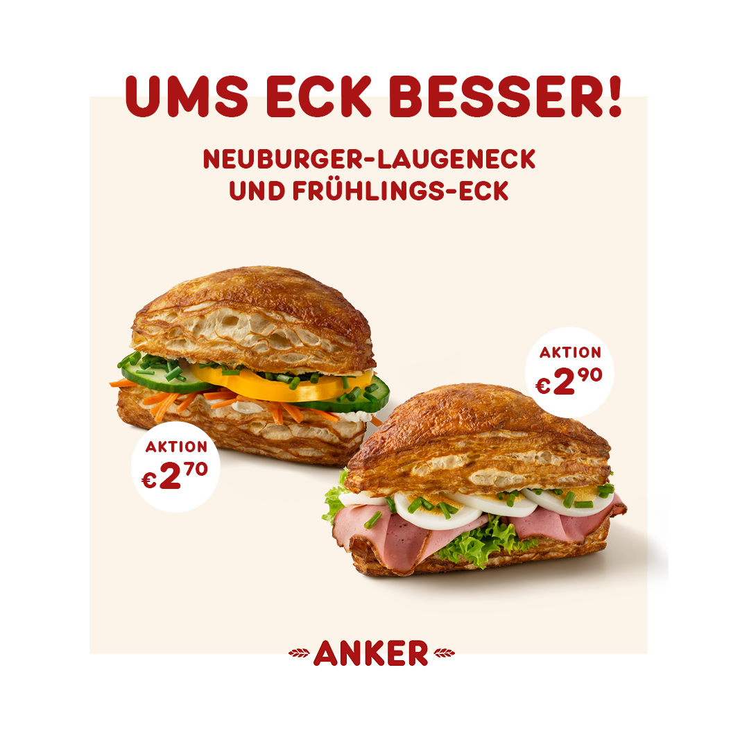 Aktion Neuburger-Laugeneck und Frühlings-Eck zum Probierpreis